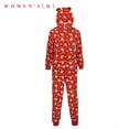 thumbnail image 2 of Guardurnaity Pijama familiar a juego, mono de Navidad, mono clásico de manga larga, ropa de salón, mono cálido informal para fiesta, ropa de casa conjuntos de ropa  Mujer M, 2 of 6