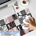 thumbnail image 4 of Long Mouse Pads for Desk,Baseball Patchwork Pattern Desk Mats on Top Of Desks, Desk Mouse Pad Extra Large with 3mm Non-Slip Base and Stitched Edge for Gaming,Office,Work,Home 31.5"x15.7", 4 of 6