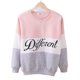 thumbnail image 1 of Sudaderas con capucha estampadas con letras de retales de lana para mujer O Cuello de manga larga Pullover Tops Sudaderas kenally FS6424-12, 1 of 5