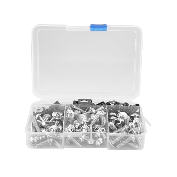 Kit de Pernos de Carenado Para Motocicleta, Tornillos Universales M5 M6 Para Motos Deportivas