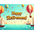 thumbnail image 4 of Beach Themed Happy Retirement Backdrop Banner Party Decorations for Retirement Parties Photography Props Retirement Celebrations, 4 of 4