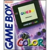 Game Boy Color Atomic Purple (w/ Matching Shock Rock)