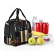 thumbnail image 5 of Fotbe Two Bottles Of Red And White Wine Bolsa Térmica con Estampado y Forro de Aluminio Grueso Bolsa de Almuerzo con Bolsillo Frontal para Hombres y Mujeres, Ideal para Trabajo, Escuela, 5 of 8