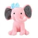 thumbnail image 1 of Elefante de peluche rosa y gris de 23 cm para dormir, ideal para niños, regalos de cumpleaños y vacaciones., 1 of 4