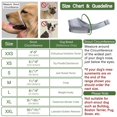 thumbnail image 3 of para mascotas Ligero Lazo ajustable Protector bucal Cómodo Transpirable Rápido Gris Jinwen Bozal de malla, 3 of 8