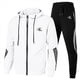 thumbnail image 4 of Conjunto de jersey de otoño e invierno para hombre de gran venta, sudadera con capucha de moda informal estampada para hombre + pantalones deportivos 2023, 4 of 5