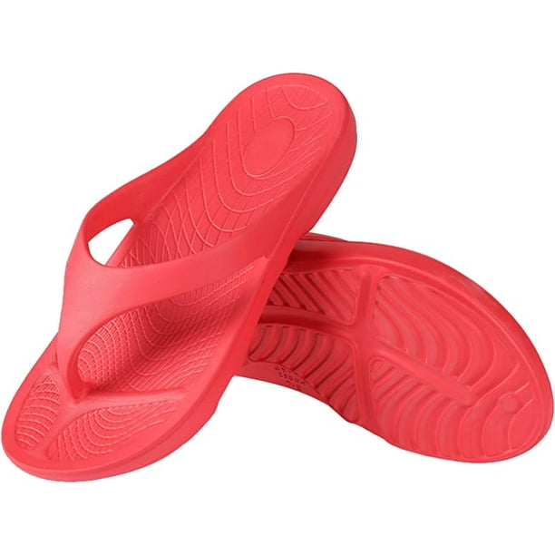 Wishcotton Women's Flip Flop Sandals Lightweight Thong Sandals Recovery