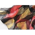 thumbnail image 2 of Châle de Danse - Feuilles Colorées Noir, 2 of 5