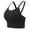 Black, variant on Zpanxa Sports Bras for Women, Women's Backless Ventilated Wirefree Yoga Bra Breathable Workout Sports Bra