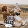 thumbnail image 4 of Mommy Bag Backpack, Large Capacity Diaper Bag with Insulated Pocket, Lightweight Travel Maternity Backpack with USB Port, 4 of 9