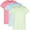 Crystal / Rose Powder / Mint, variant on Ultra Performance Girl's Athletic Top's 3 Pack Girls Crewneck Short Sleeve Shirts Active Tees for Girl, Soccer & Sports T-Shirts for Teens