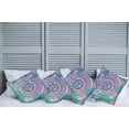 thumbnail image 6 of Ambesonne Ethnic Throw Pillow Cover 4 Pack, Mandala Eastern, 16", Lilac and Blue, 6 of 6