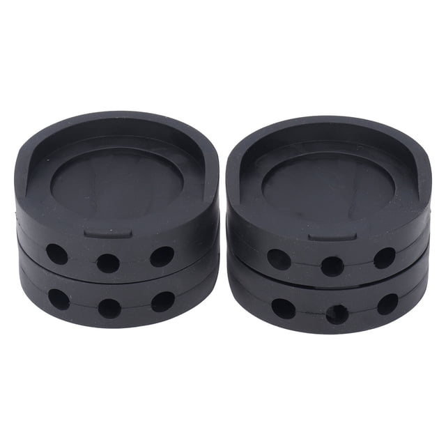 Almohadillas Antivibración, 4 Uds. Alfombrilla Protectora Para Pies De Lavadora, Rodamiento De Carga Fuerte Con Orificios De Drenaje Para El Hogar ANGGREK Otros