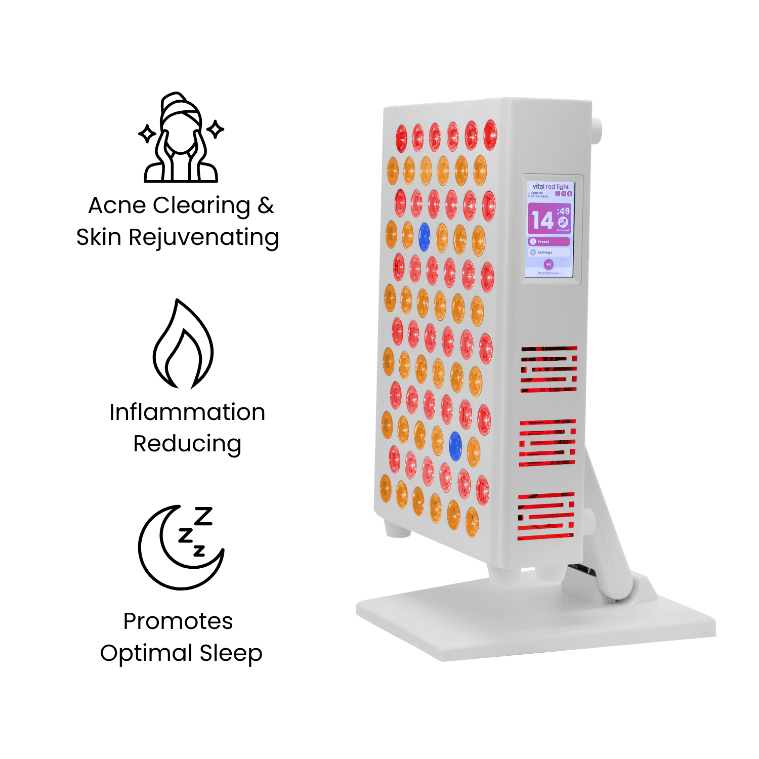 Vital Red Light Pro 2.0 Light Therapy Box