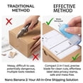 thumbnail image 4 of YWIYIUD 1PC 2 in1 Thermal Paper Correction Tool With UnboxingKnife Portable Information Protection Correction Tool Thermal Paper Eraser Thermal Label Remover Pen, 4 of 7
