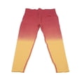 thumbnail image 2 of Pantalones de levantamiento de cadera Color degradado rosa amarillo Talla L Leggings de talle alto de secado rápido para mujer, 2 of 8