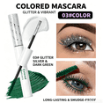 thumbnail image 4 of SDOHIG Purple Diamond Flash Mascara, Shiny Glitter Effect, Colorful Sparkle Lashes, Long-Lasting, Adds Dazzling Shine, Festival Look, 5ml, 4 of 7