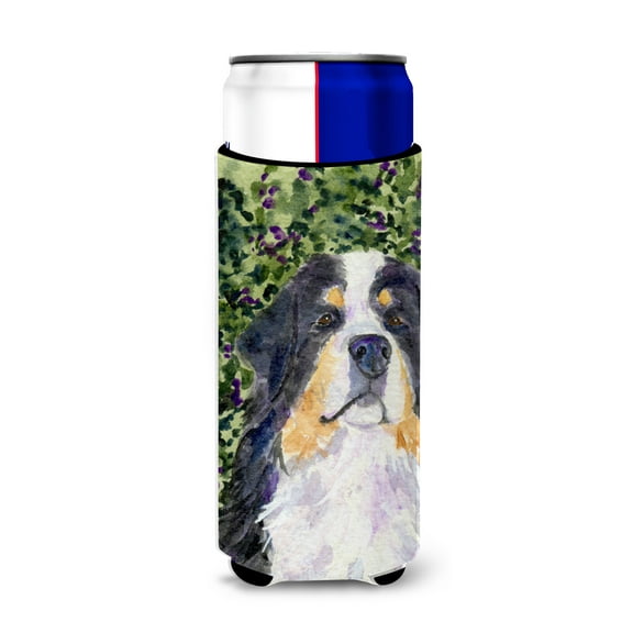 Caroline's Treasures SS8830MUK Bernese Mountain Dog Ultra Hugger for slim cans, Slim Can, multicolor