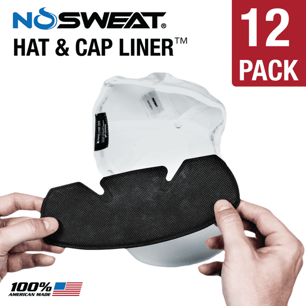 NoSweat No Sweat Hat Liners 12 Pack