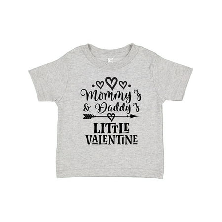 

Inktastic Mommy Daddy Little Valentine Gift Toddler Boy or Toddler Girl T-Shirt