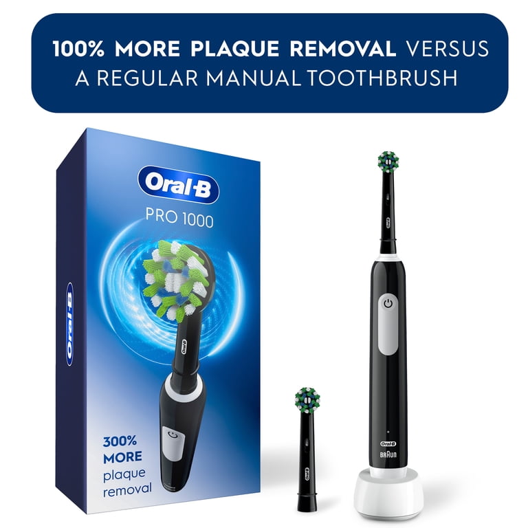 Oral-B Toothbrush, Pro 1000 Rechargeable Electric for Adults