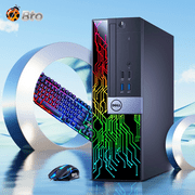 Dell OptiPlex Desktop Computers, Intel Core i5, 8GB, 512GB SSD, Black (Restored )