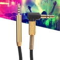 thumbnail image 4 of 3,5 Cable de audio de 2,5 mm a 3,5 mm Cable de auricular universal apto para AKG Y40 Y50 Y45 BlackWithout Mic LHCER Descripción de la referencia, 4 of 7