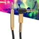 thumbnail image 4 of Auricular 2.5 mm A 3.5 mm Cable de Audio Cable de Auricular Universal para Y40 Y50 Y45 Negro, 4 of 7
