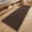 Chocolate, variant on Waffle Bathroom Runner Rugs, Super Absorbent Non Slip Bath Rug, Upgraded Soft Quick Dry Washable Boho Long Bath Mat with Tassels for Hallway Laundry Room Bedroom, 2'x6' (24"x72"), Brown