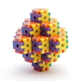 thumbnail image 4 of Kadu Rainbow 250 Pc - Interlocking Building + Construction Block Toy, for STEM / STEAM Open Ended + Imaginative Play Ages 5+, 4 of 10