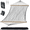 Gray, variant on SUNCREAT Hammocks Cotton Rope Double Hammock, 450 lbs Capacity, Natural（Stand Is Not Include）