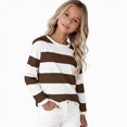 thumbnail image 6 of 7-8T Child Girls Long Sleeve T-Shirts Fall Winter Basic Tops 12 18 24 Months 1T 2T 3T 4T 5T 6T 7T 8T 10T Kids Casual Crew Neck Layering Tees Girls Fall Clothes, 6 of 7