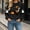 Black, variant on Ovbmpzd Cat Womens Halloween Sweatshirts Black Graphic Crew Neck Sweatshirt Casual Long Sleeve Tops,XXL