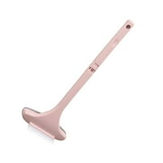 Angle View: Window Cleaner Squeegee and Sponge Tool for Window Washing, Car Windshield or Glass Cleaning, Multi-Surface Scrubber for Indoor Outdoor Windows Washer Pink