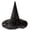 27#A, variant on Witch Hat for Women Halloween Vintage Floral Pointed Wizard Hat Ghost Wide Brim Quilted Cosplay Costume Accessories Adults