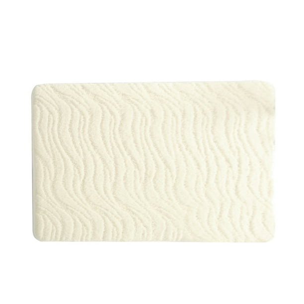 Alfombra de entrada antideslizante de microfibra a rayas extragruesa para baño y cocina. Alfombra absorbente de agua para el suelo de la entrada del baño y la cocina.