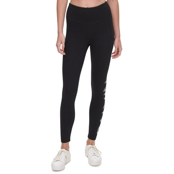 Calvin Klein Womens Camo-logo Leggings Size XS