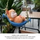 thumbnail image 5 of Monstrate Animal Columpio Portátil Desmontable Reutilizable Adorable Pastoral Decorativo Balcón Jardín Patio Árbol Decoración Decoración Monstrate HA063354-00B, 5 of 6