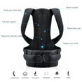 thumbnail image 5 of Yirtree Posture Corrector Back Support Belt Unisex Adjustable, Black, 5 of 7