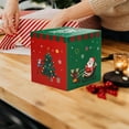 thumbnail image 4 of Christmas Gift Boxes with Lids, Various Pattern Square Boxes, Suitable for Party, Wedding, Xmas, Holidays, Birthdays (C), 4 of 6