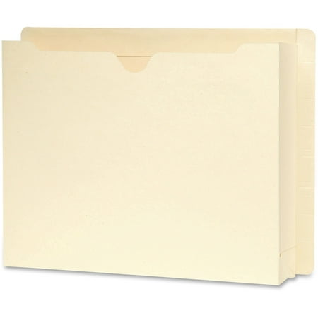 - Smead, SMD76910, End Tab Expansion File Jackets, 25 / Box, Manila