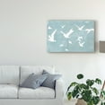 thumbnail image 3 of Trademark Fine Art 'Silhouettes in Flight I' Canvas Art by Jennifer Goldberger, 3 of 4