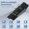 thumbnail image 4 of A2485 A2527 Laptop Battery for Mac-Book Pro 16 inch A2485 (Late 2021) MK1E3LL/A MK183LL/A MK1F3LL/A MK193LL/A MK1H3LL/A MK1A3LL/A, 4 of 7