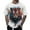White, variant on Men's T-shirt Tiger Printed Short Sleeve Crew Neck Loose Casual Fashionable Tees Male's top Slim Fit Stylish Streetwear