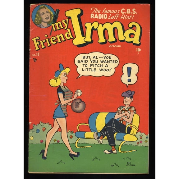 My Friend Irma #11 FN- 5.5 Art by Dan DeCarlo/Scripts by Stan Lee! Comic Book
