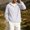 White, variant on Mens Wind Shell Jacket Slim Short Hooded Drawstring Waist Zip Outer Coat, Single Chest Cargo Pocket Packable Build for Coastal Hikes Park Visits Navy S