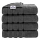 thumbnail image 1 of Juego de toallas de baño American Soft Linen Luxury, 4 piezas, 100% algodón, 1 of 9