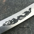 thumbnail image 2 of 9" Dragon Tanto Short Blade Hunting Knife, 2 of 4