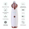 thumbnail image 3 of PULLIMORE Electric Blackhead Remover Pore Vacuum Suction Rechargeable Facial Acne Comedone Extractor Kit with 5 Sucker Heads Face Cleaner For Women Men "White", 3 of 10