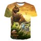 thumbnail image 1 of 2023 verano Jurassic World Dominion camisetas niños dibujos animados niños niñas estampado camisetas niños moda Casual Tops camisetas 1-14 Y7T Gao Jinjia LED, 1 of 2